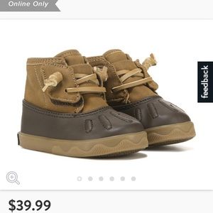 Baby sperry boots